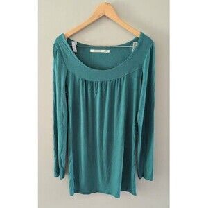 Athleta Women’s Large Teal Long Sleeve Tunic Top